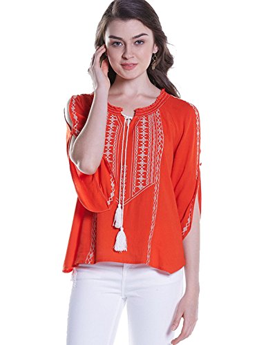 T-shirt col rond M Gules en coton premium et finitions soignées