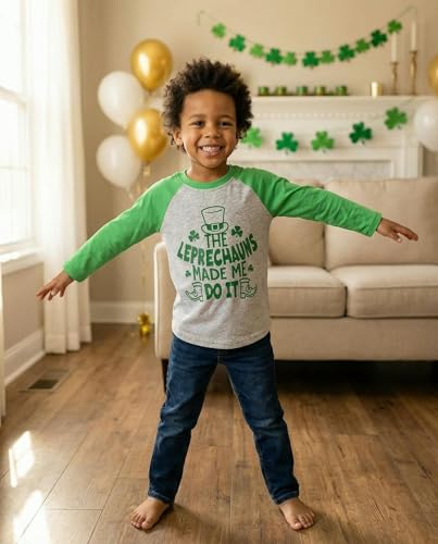 Image of Unique Baby Boys Long Sleeve Raglan Graphic T-Shirt for Toddlers and Kids