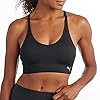 PUMA Women's 2 Pack Y-Back Seamless Sports Bra, Black/Grey, Large