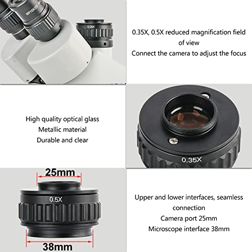 Adaptateur C-mount pour connecter caméra sur microscope trinoculaire CTV
