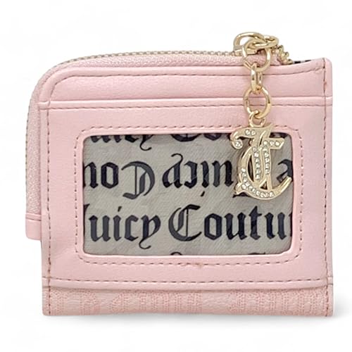 Juicy Couture Women's L Zip Card Case Wallet (Fashion Statement Powder Blush)2