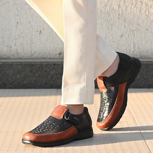 Image of Vellinto Royal Look Stylish Sandals For Men ll Casual Ethnic Sandals For Men ll Sandals For Men