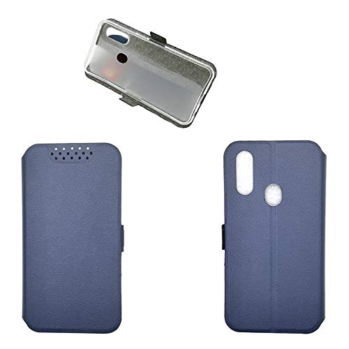 Jielangxin Custodia In Pelle Per BlackBerry KEYone / DTEK70 - Con Porta Carte E Supporto, Marrone - 3