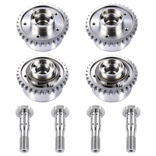 GELUOXI Camshaft Sprocket VVT Oil Control Valve Replacement for 2011-2019 Chrysler Jeep Dodge Ram 3.6L Pentastar 916-958 5184150AF 5184369AH 5184370AH