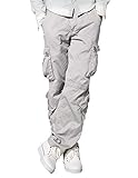 Match Mens Wild Cargo Pants (6053 Silver Gray, 32)