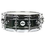 DW Design Series Black Nickel over Brass Snare Drum 14x5.5 Inch