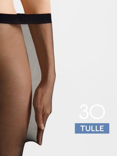 Image of Conte elegant Sheer 30 Denier Matte Pantyhose - Tulle