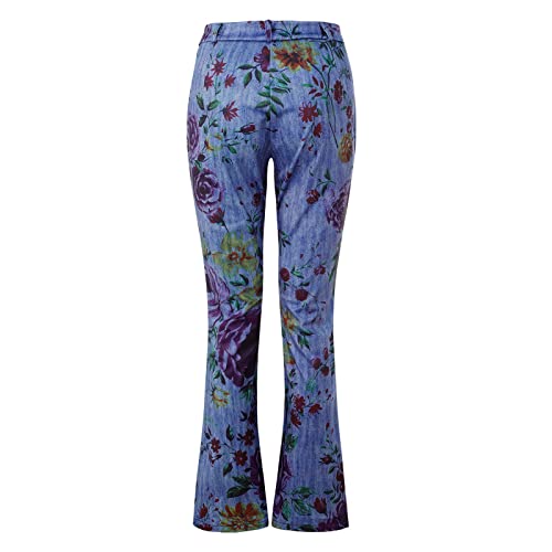 Harem Pants Women Dressy Women's Long Multiple Choice Printed Casual Loose Pants Comfortable Pants Suit For Women Casual Purple #TOP3