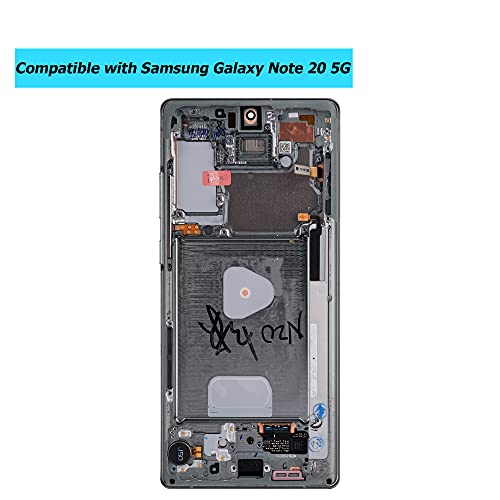 Pantalla táctil compatible con Samsung Galaxy Note20 SM-N980F LCD Super AMOLED con marco 4