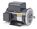 Baldor Electric, VL1406T, 3HP, 3450RPM, 1PH, 230V;115V, 182TC Frame, C-Face Flange, Footless, Open, General Purpose Motor
