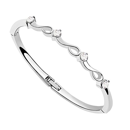 Four-Stone Crystal Elements Bangles