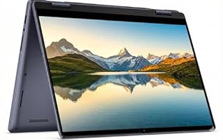 Dell Inspiron 14 2-in-1 Touchscreen Laptop (14" FHD+ IPS, 32GB DDR5 RAM, 1TB SSD, AMD Ryzen 5 8640HS (> intel i7-1255U)) For Business, Students, FP, Backlit, FHD Webcam, Inspiron 7445, Win 11 Pro