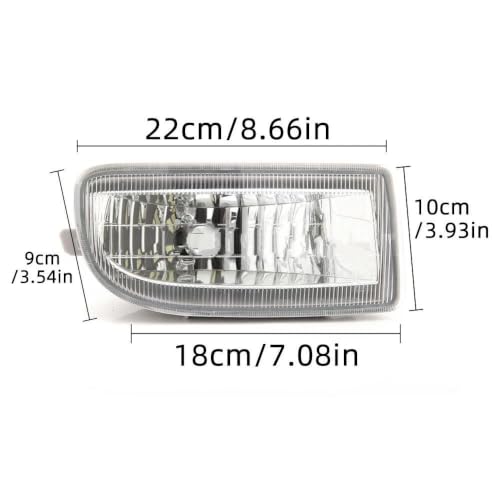 Feux anti-brouillard LED pour restaurer l'éclairage du Cruiser 100