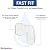 LiquaGen Color Changing Deionization (DI) Mixed Bed Replacement Inline Water Filter (2" x 10") for 0 TDS Ultra Pure Water | Aquarium Filter | Fish Tank Filters | for RODI Systems