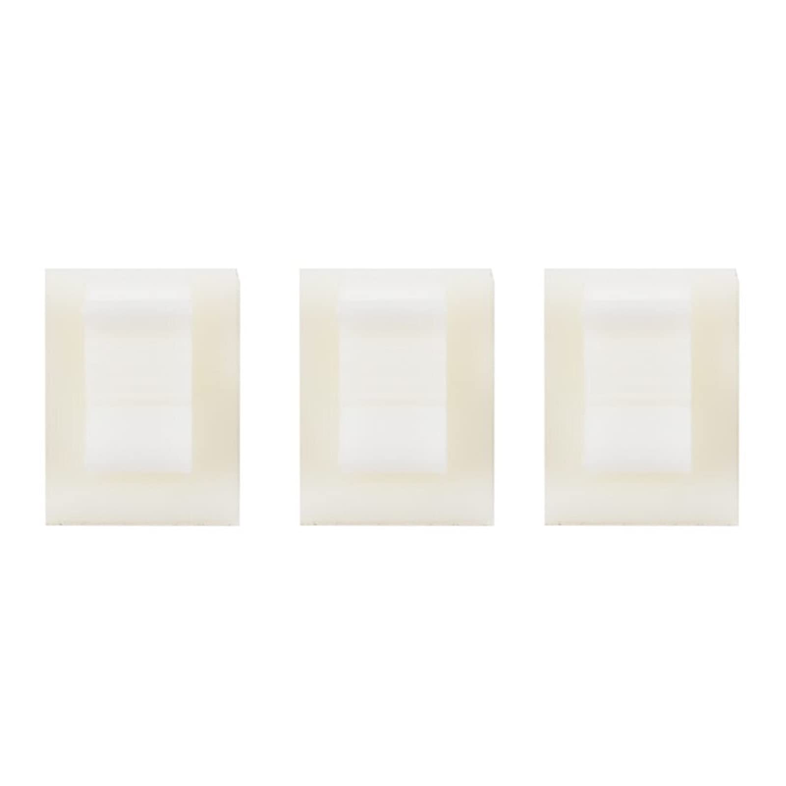 Haushaltsgeräte Heiße Kabelclips, 50 Stück Drahtclips mit 3 Metern Selbstklebende einstellbare Autodrähte Halter Kabelklemmen Kabelbinderhalter (Color : White)