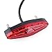 Fanali posteriori universali, fanale posteriore freno moto, freno moto per moto da cross ATV(Red cover)