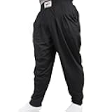 Men's Baggy Sweatpants Athletic Gym Pants Bodybuilding Fitness Sports Trousers Loose Fit Joggers with Pockets