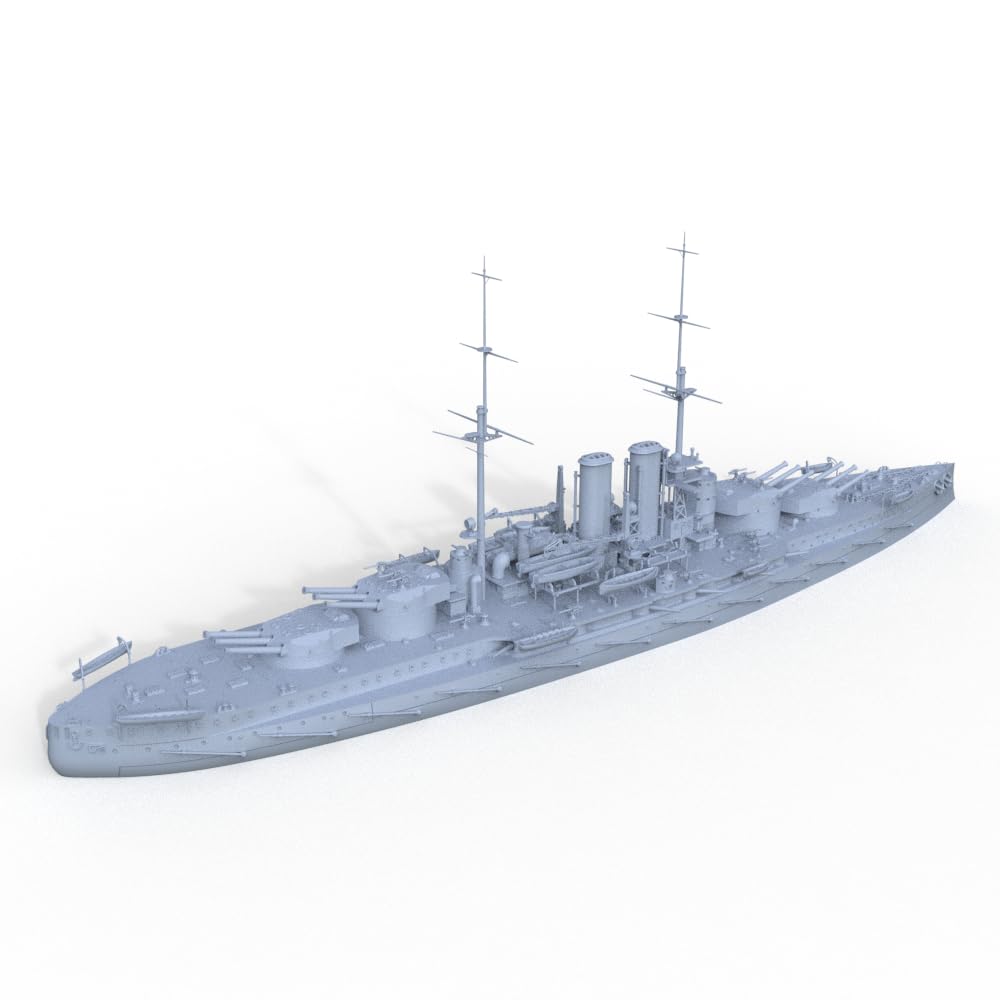 MRY-SFW SSC200501-A 1/200 zestaw do budowy modelu wojskowego SMS Viribus Unitis pancernik segmentowy kadłub