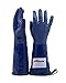 Tucker Safety 92144 Products Tucker SteamGlove Utility Glove, Nitrile, Cotton Lined, 14", Large, Blue
