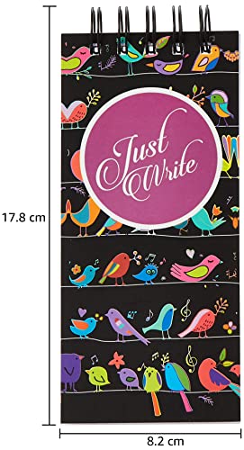 Image of Amazon Brand - Solimo Writing Pad, Pack Of 3, To Do List Notepad, Just Write, Stationery Supplies For School And Office Going Kids And Adult, 100 Pages