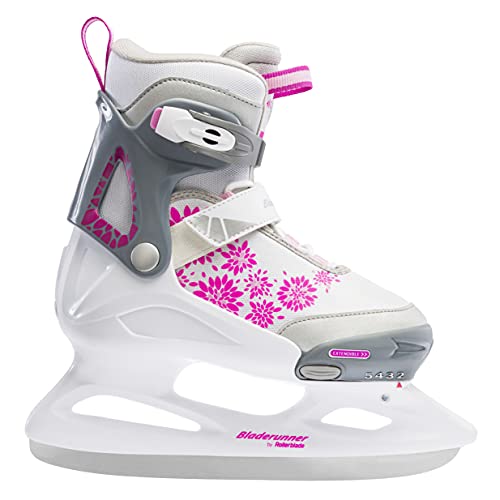 Rollerblade Bladerunner Ice Micro Ice Girls, Junior, Adjustable, Pink And White, Ice Skates #TOP1