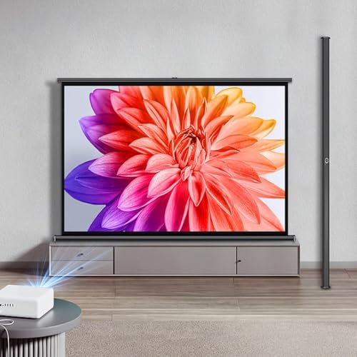 Pantalla manual portátil 50 pulg 16:9 para proyector miniatura 1