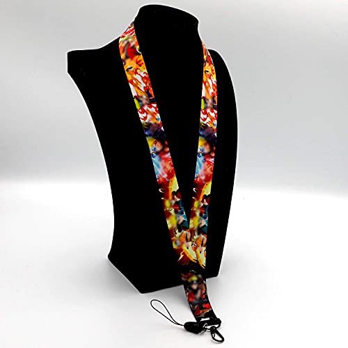 Naruto Anime Lanyard Keychain ID Card Badge