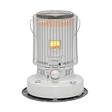 【トヨトミ】対流形 石油ストーブ 高火力 遠赤外線 二重タンク構造 KS-67H(W) ホワイト 防災 日本製 木造（戸建）17畳まで（28.0㎡）コンクリート（集合）24畳まで（39.5㎡）