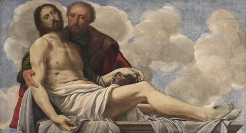 Tableaux Graffiti Art Mural Le Christ par Girolamo Savoldo Poster Impression Moderne 60x90cm