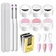 GZSYY Aufbaugel für Gelnägel Aufbaugel Farbig 6 Farben Builder Nail Gel Set Poly Nail Gel Clear Weiß Rose Milky White Nudefarben