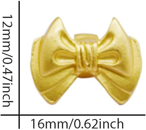 Miniatura 2 de Enlaces de dijes de lazo, 16 piezas de aleación de oro, conectores de joyería con bucles para aretes, collares, pulseras