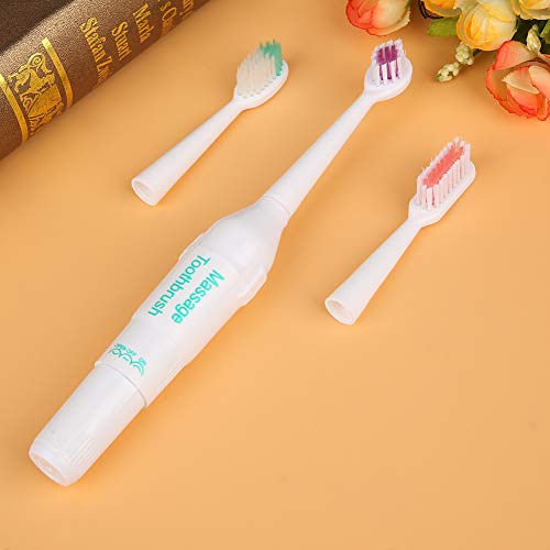 ZJchao Cepillo de Dientes de Perro, Limpieza de Dientes de Perro Kit de Cepillado para de para Mascotas Herramienta de Limpieza de de Cepillo de Eléctrico con 2 (GREEN)