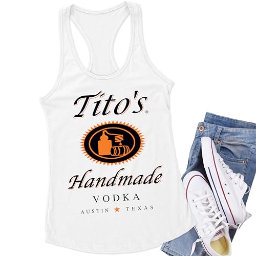 Funny Beer Shirts - Titos Merchandise - Tito's Sweatshirt - Austin Texas Label Shirt Shirts - Graphic Tees Men - White