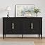 Amazon.com: FansaFurn Console Cabinet, 58'' Mid Century Modern Pantry ...