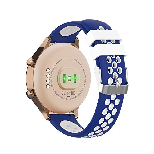 Correa de repuesto silicona 5 piezas para TicWatch GTH miniatura 7