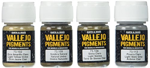 Acrylicos Vallejo pigments de"La Boue et sable"