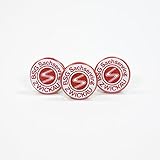 Durchmesser: 22 mm BSG Sachsenring Zwickau Button Wappenanstecker 22 mm 3 Stück