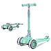 Barakara Trotinette Enfant, 3 en 1 Pliable Trottinette à 3 Roue avec Siège Amovible Roues Lumineuses à LED, 3 Réglables en Hauteur, Charge Maximale de 150 kg pour Garçons Filles à Partir de 2 Ans