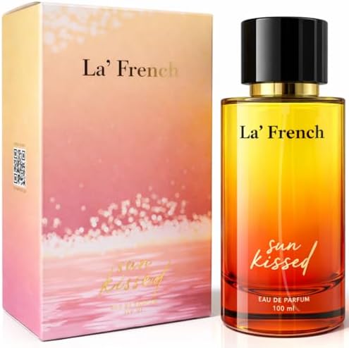 La French Sun Kissed Unisex Perfume 100ml | Long-Lasting Eau De Parfum | Sophisticated Fragrance with Bergamot, Patchouli & Cedarwood Notes | Premium Perfume for Men & Women