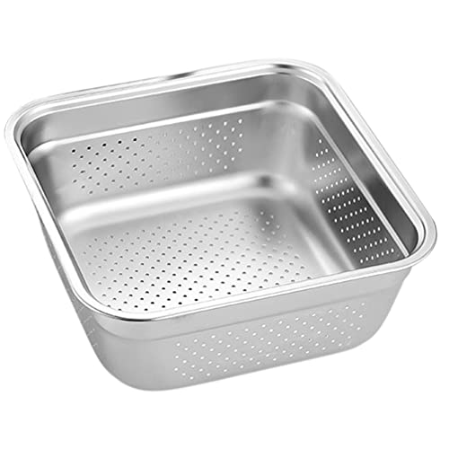 Stainless Steel Mesh Strainer Colander Basket for Rice, Vegetable...