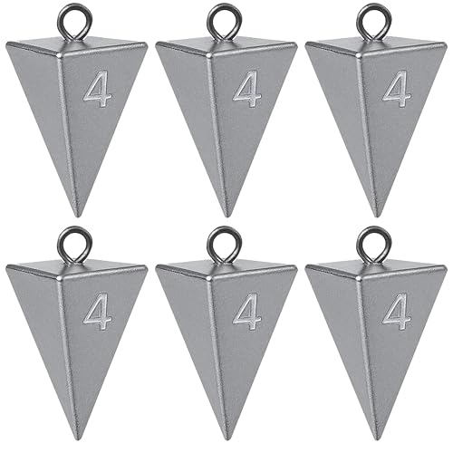 Pyramid Sinkers for Surf Fishing Weight Sinkers Saltwater