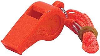 Shoreline Marine Basic Safety Whistle with Lanyard