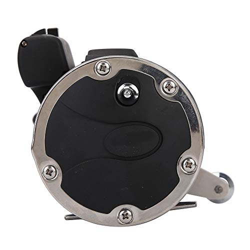 Image of Trolling Reels Equipped Ice Fishing Rod & Reel Combos Aluminum Alloy Drum Wheel Fishing Reel with Line Counter for Sea Fishing