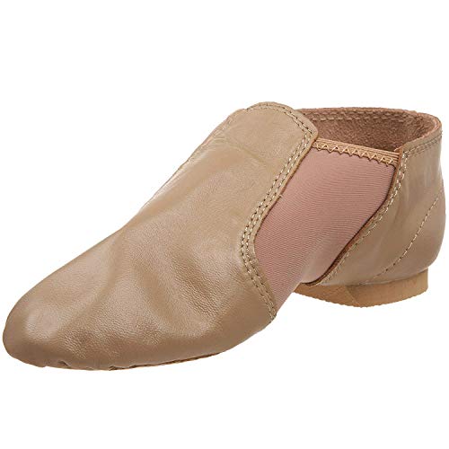 Dance Class GB600 Leather/Spandex Gore (Toddler/Little Kid/Big Kid),Caramel,4 M US Big Kid
