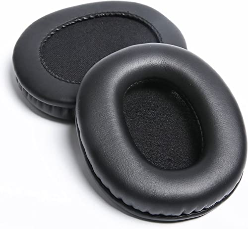 Earpads Cushions Compatible with Audio Technica ATH M50X M50XBT M50RD M40X M30X M20X MSR7 M-Series Headphones, Earpads with Softer Protein Leather, High-Density Memory Foam Ear Pads