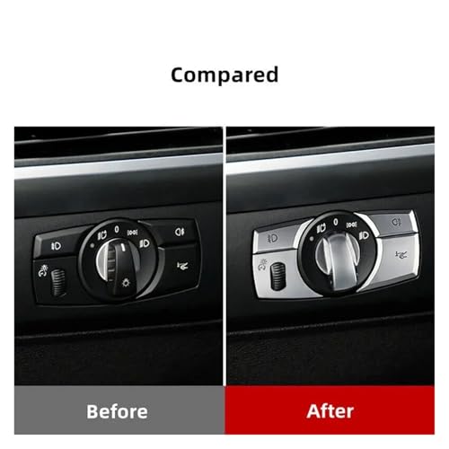 Autocollant bouton commutateur phare BMW E70 X6 E71 accessoire de rechange - 5