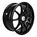 SCITOO wheel rims size:16 * 7.0in,ET:38,H/PCD:8 * 100/114.3,CB:73.1,1 pcs MATT BLACK