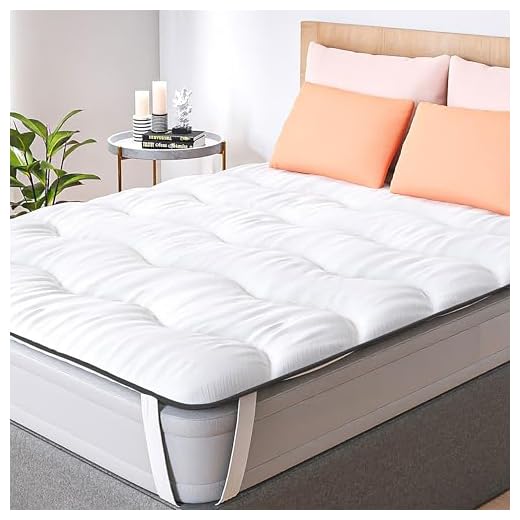 CASABEL Surmatelas Nuage 90 x 190 cm en Microfibre - Confort Optimal - Moelleux, Anti-acarien, Respirant- pour Matelas 1 Place Adulte et Enfant, Clic Clac, BZ
