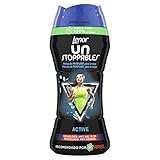 LENOR Unstoppable Active 210GR, Perlas de Perfume para la Ropa, Negro, Estándar (392-0221)
