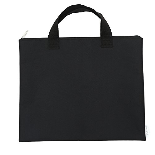 Augbunny 600D Portfolio Waterproof With Handle And Zipper For Student And Artist 2-Pack #TOP2